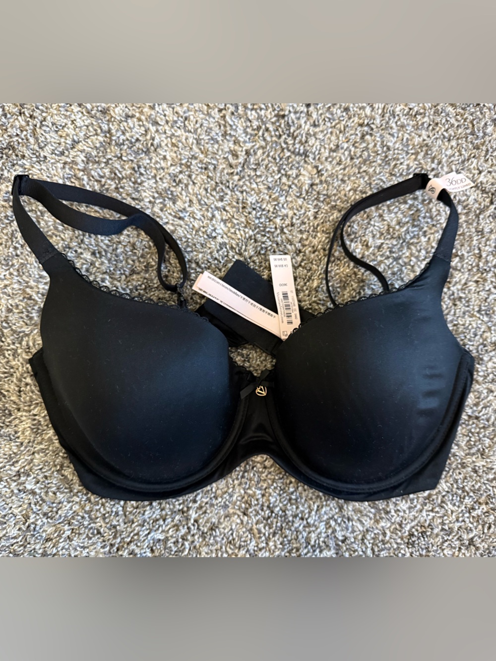 Victoria's Secret Black Smooth T-Shirt Bra